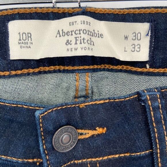 Abercrombie & Fitch The A&F Skinny Jean NWT Size 10R 30X33 - Picture 2 of 11